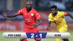 Kết quả PVF-CAND 2–1 SLNA: Tân binh PVF-CAND tạo cú sốc ở ngày ra mắt V.League